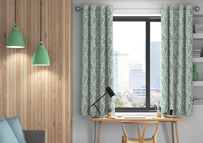 Fernshore, Prussian - Made to Measure Curtains - Image 3